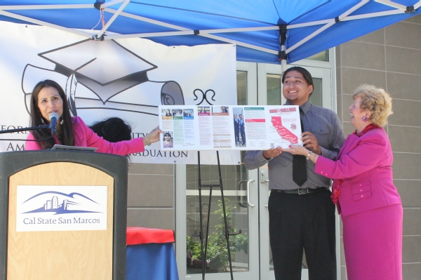 unveiling of luiseno college poster