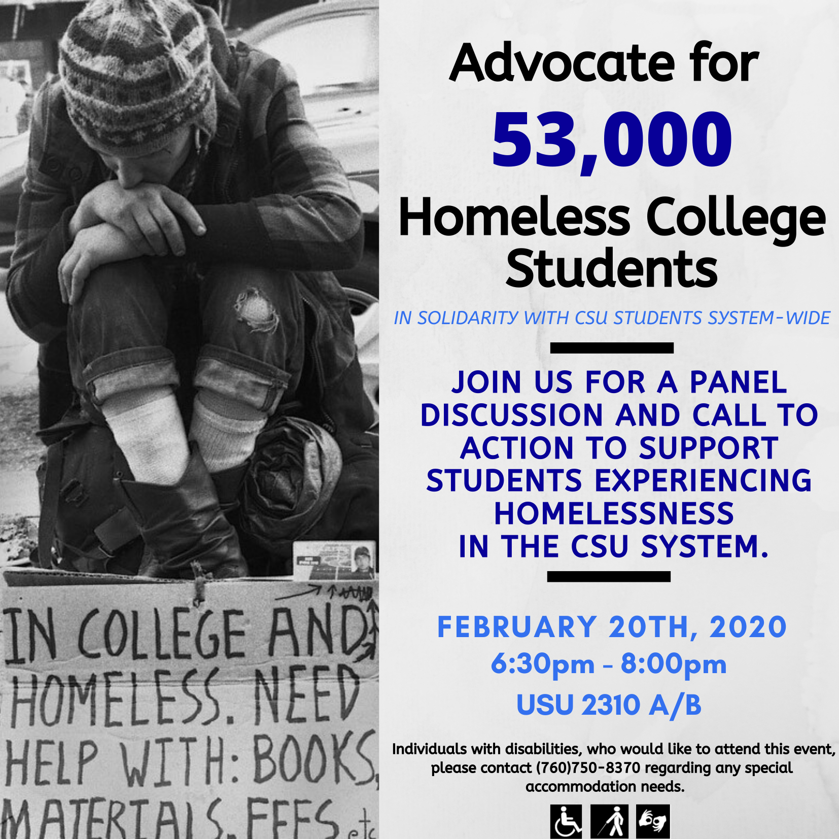 Homeless College Students in The CSU