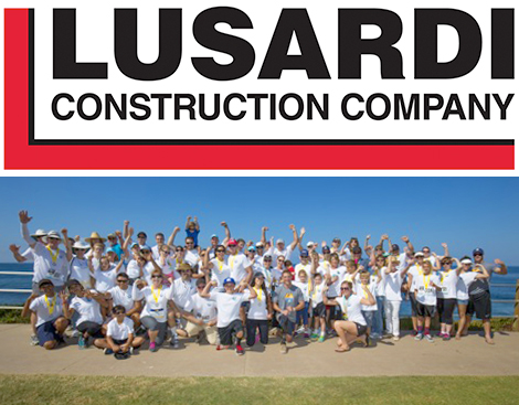 Lusardi employees with their families.