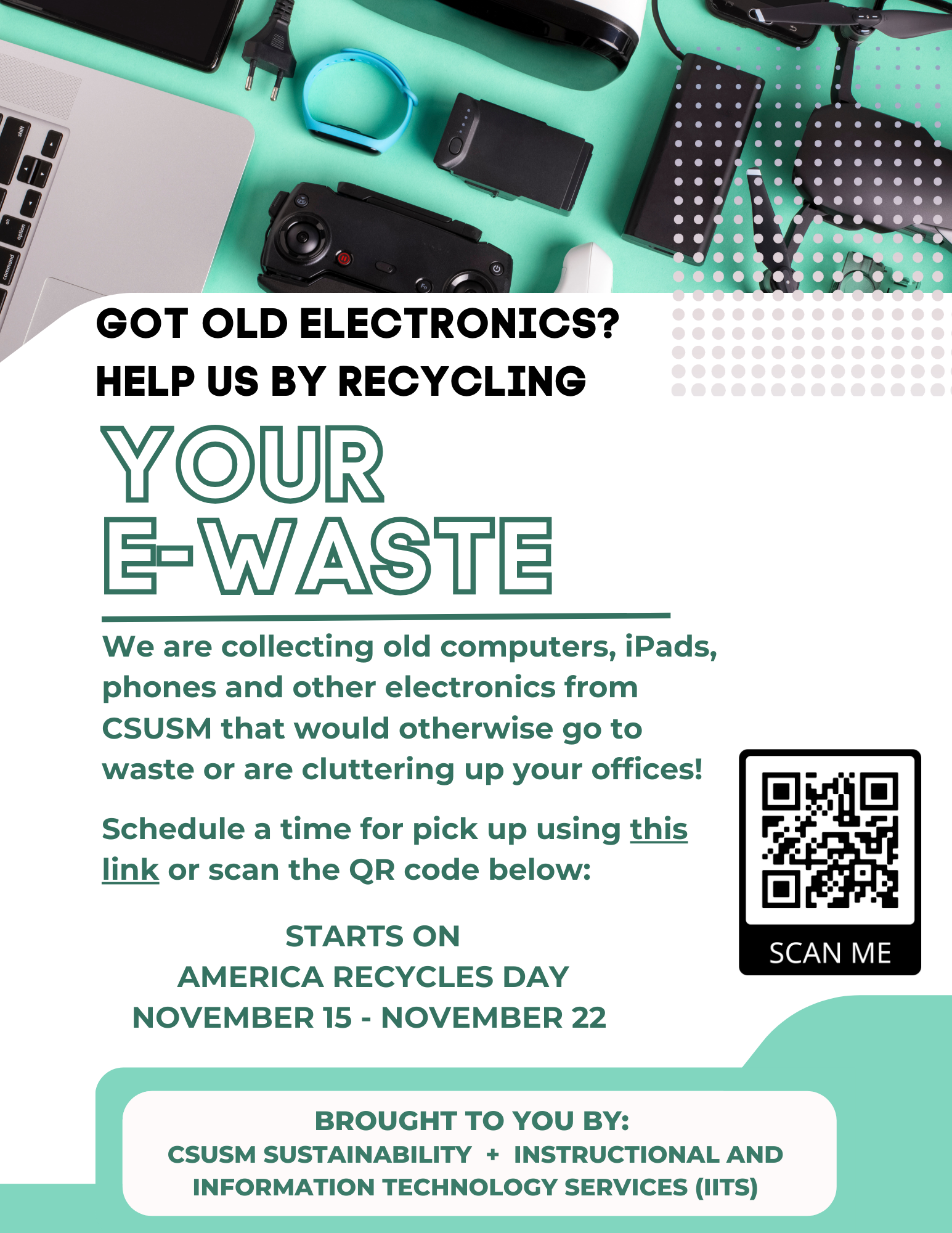 E-waste event flyer