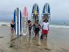 REU Students at the beach on weekends