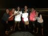 REU Students Enjoy a Night Hike