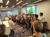 REU Students visit Viasat