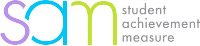 Student Achievement Measure (SAM) Logo