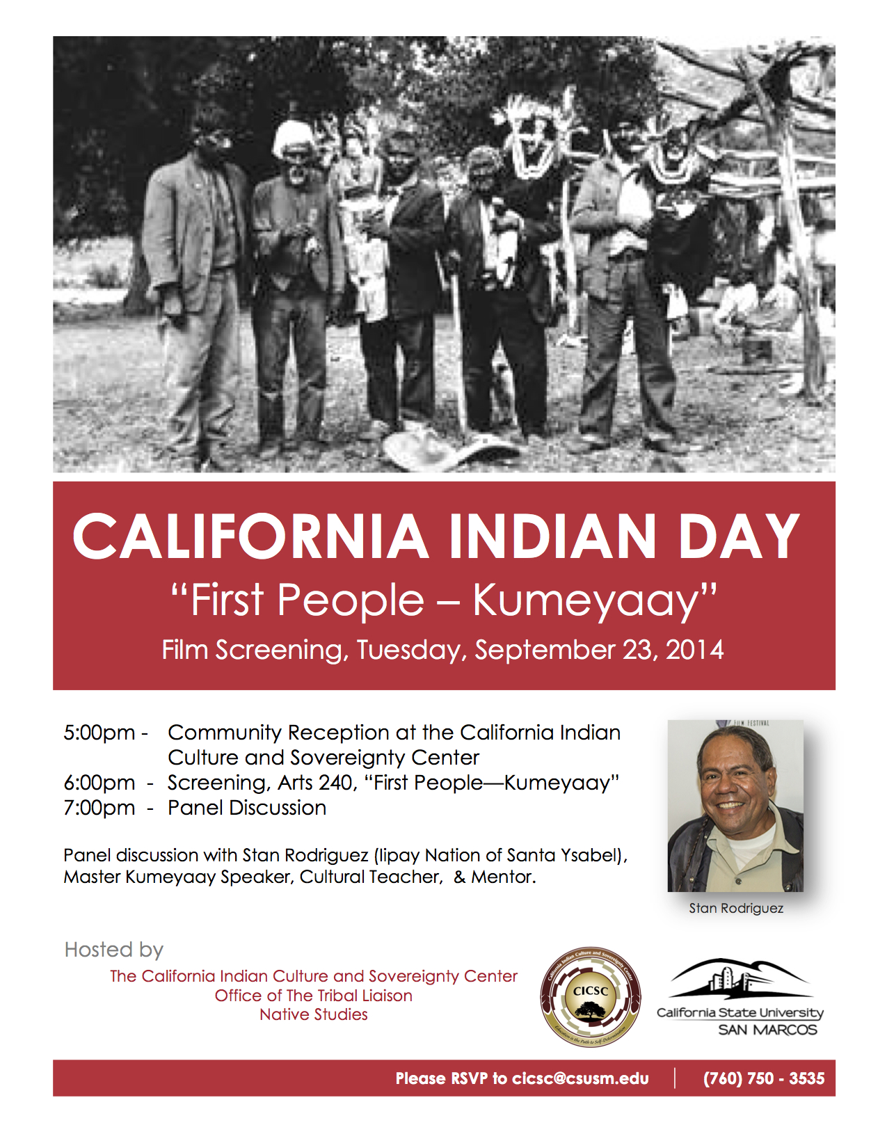 CA Indian Day Film & Panel Flyer
