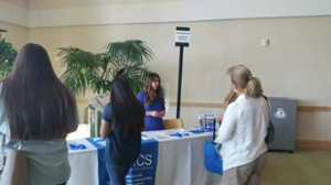 welcome booth