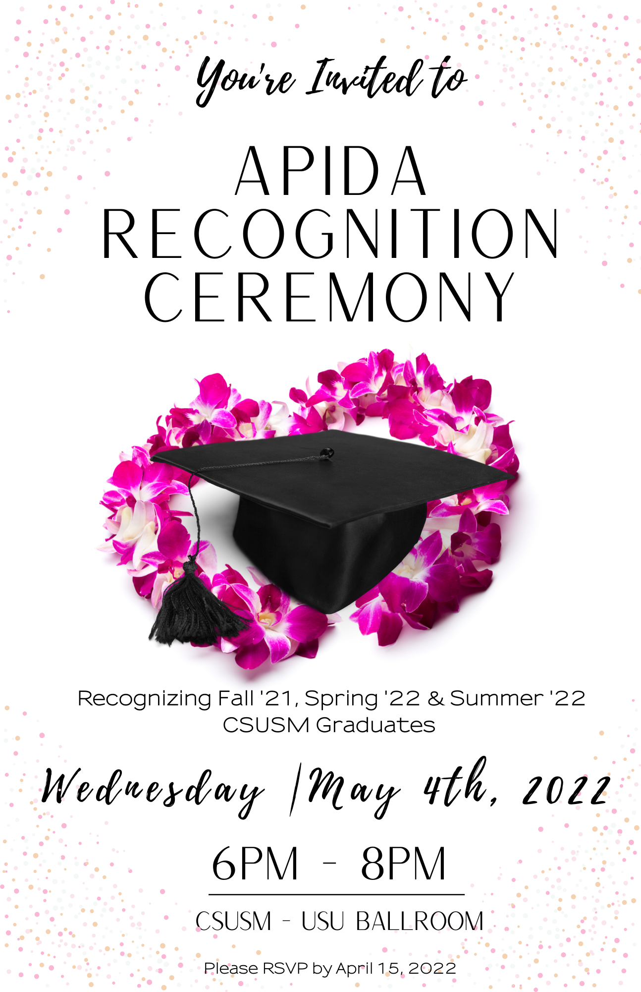 2022 APIDA Graduation Recognition Ceremony