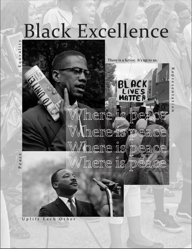 Black Lives MAtter, Martin Luther King Jr. Poster