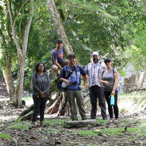 Anthropology Belize Team Group Picture