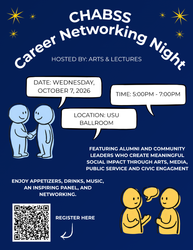 Flyer for Career Networking Night - Details in page text.