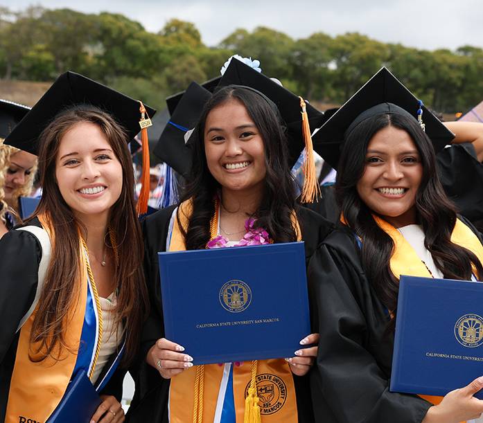 Students graduating