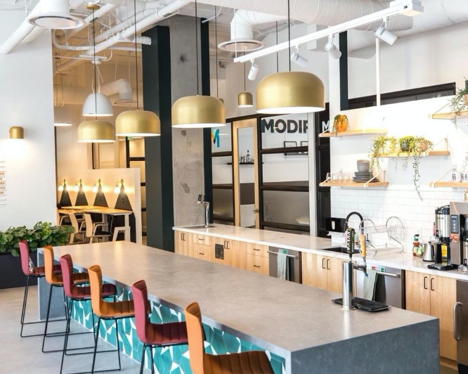 Co work office of Modifly