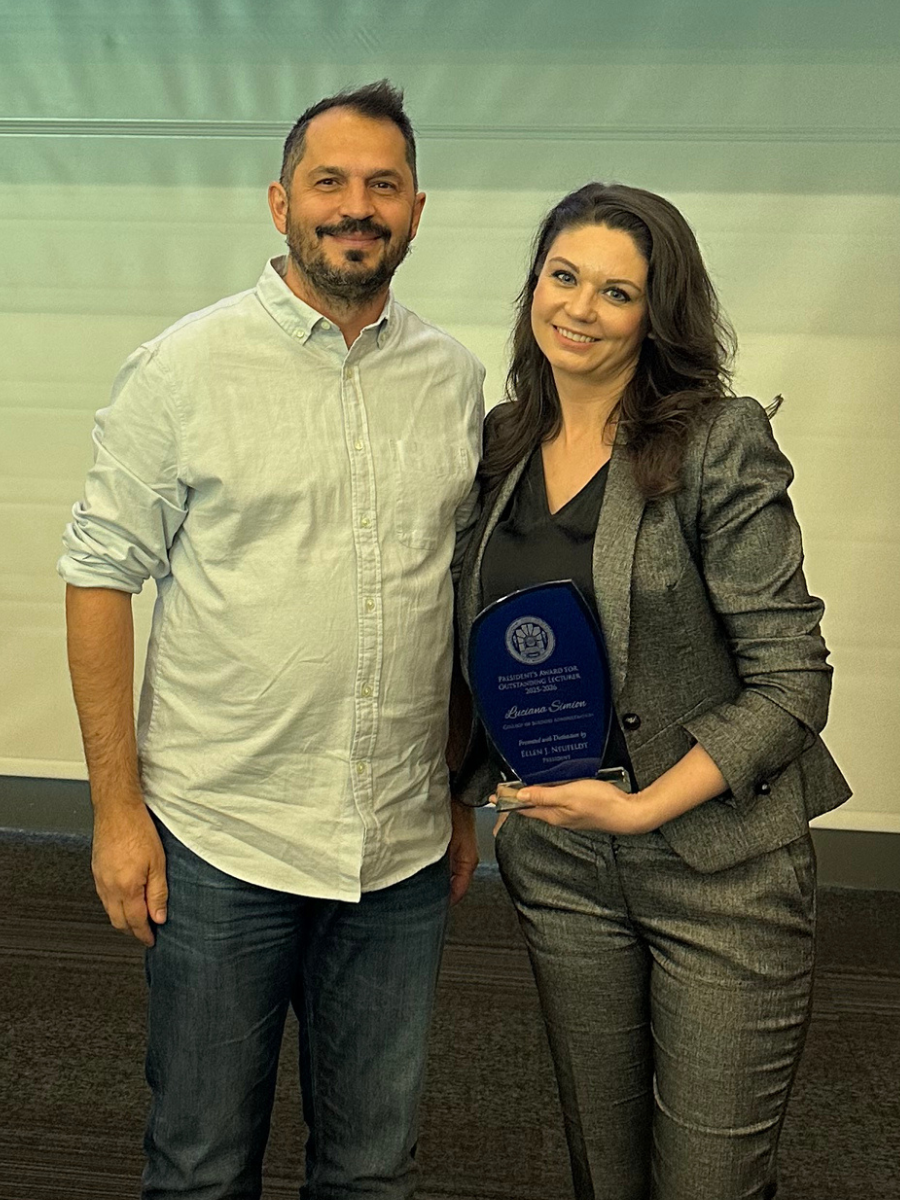Luciana Simion CSUSM Lecturer Award