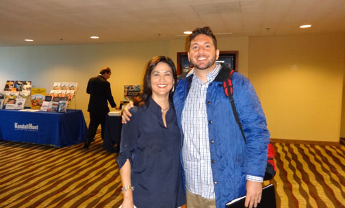 Dr. Michelle A. Holling and Pasha Saberi