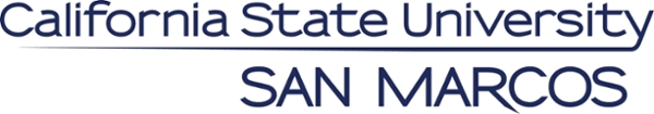 CSUSM logo - full name, text only version