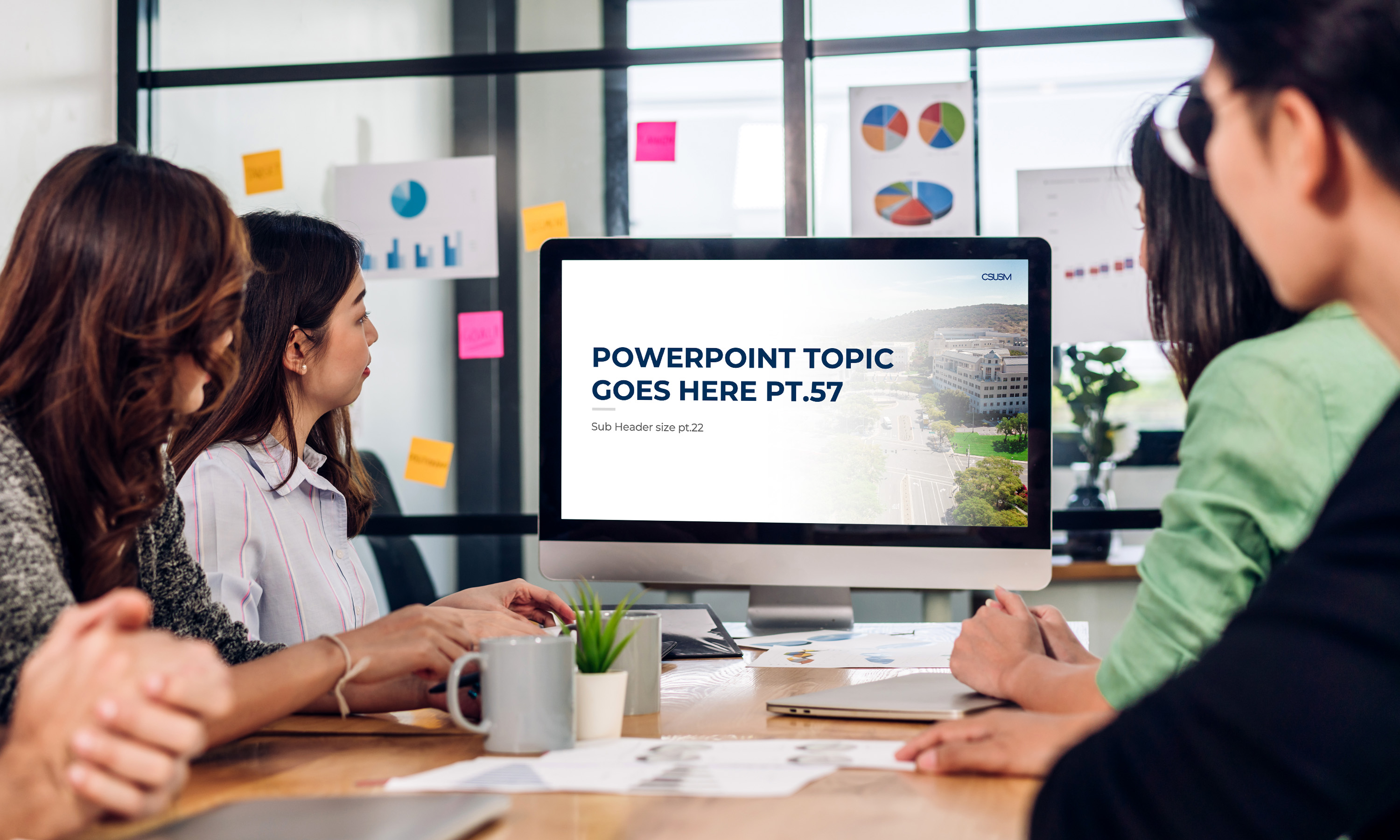 light version powerpoint mockup