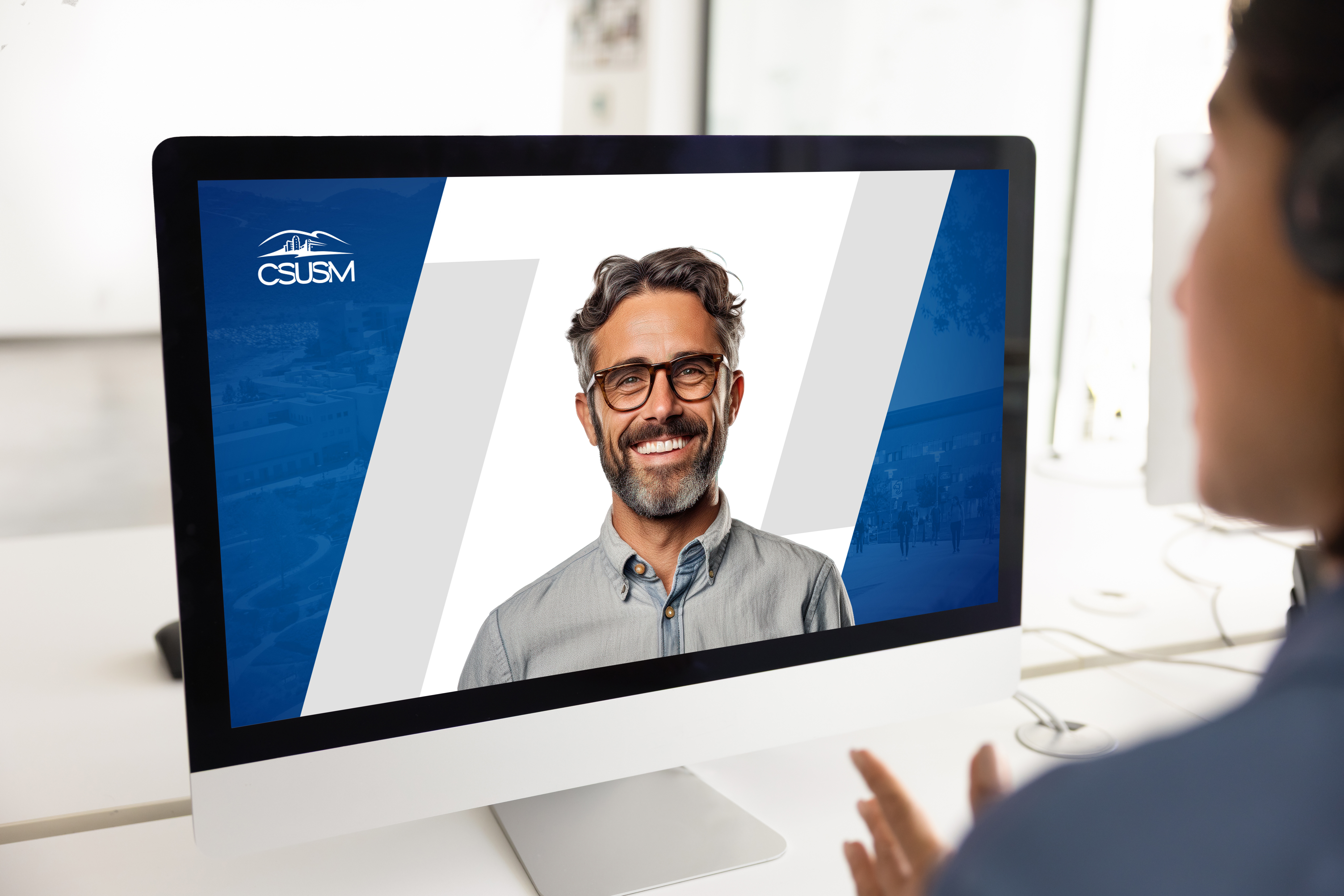 zoom background mockup