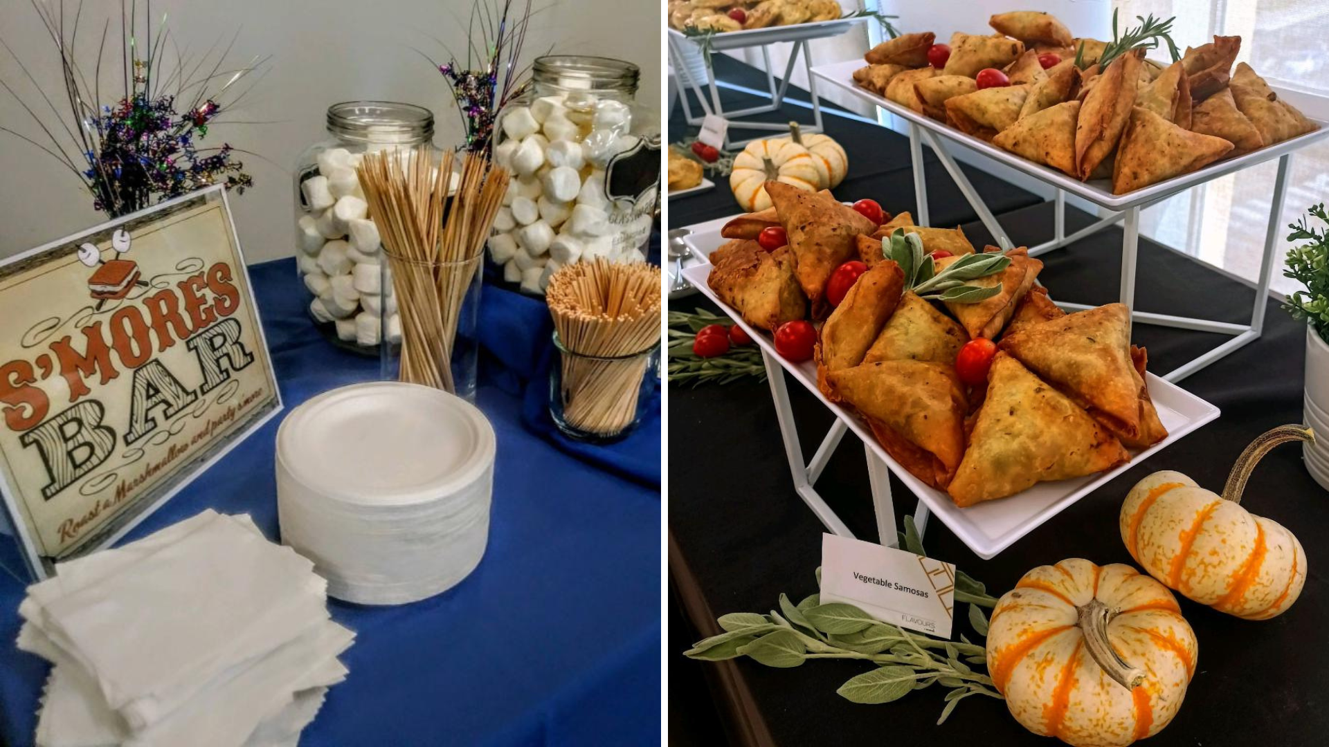 S'mores Bar and Appetizers