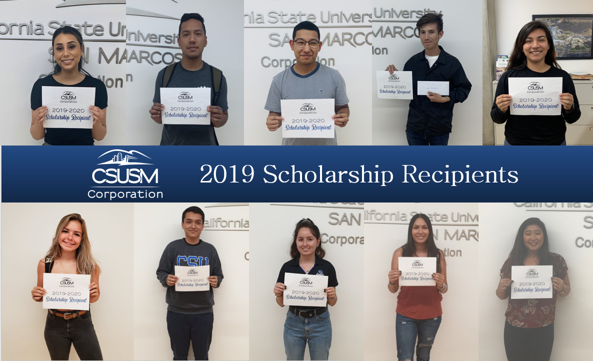 2019 scholarship recipients