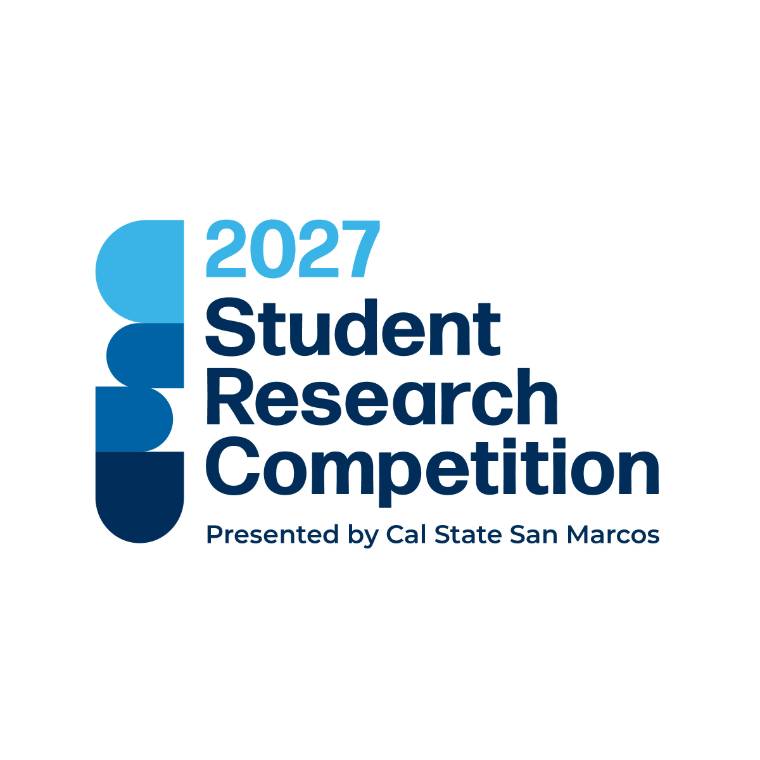 2027 Student Research Competition - Presented by Cal State San Marcos - logo