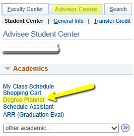 degree planner link