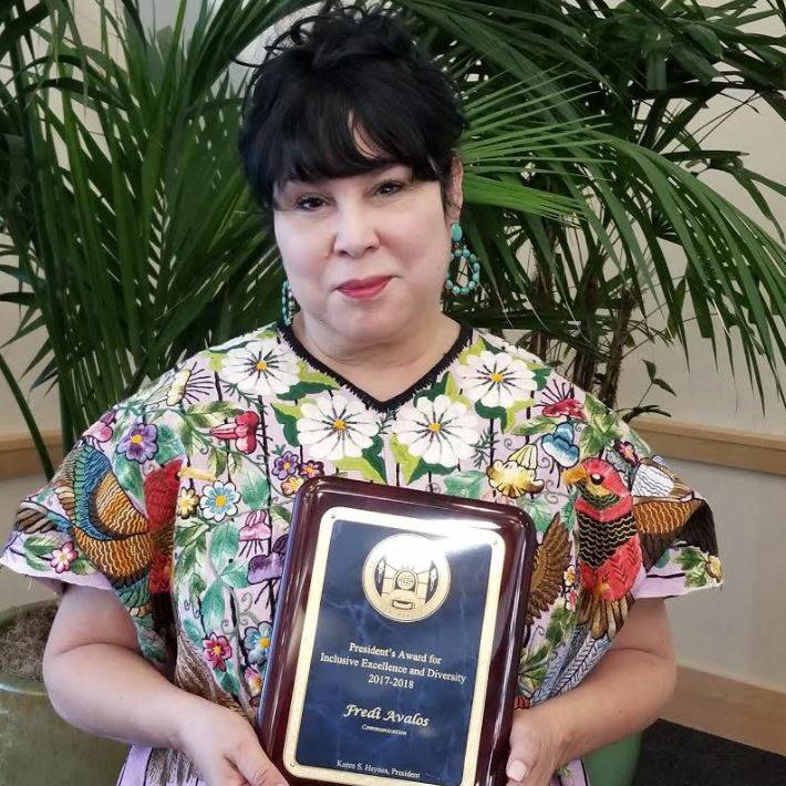 Fredi Avalos award recipient