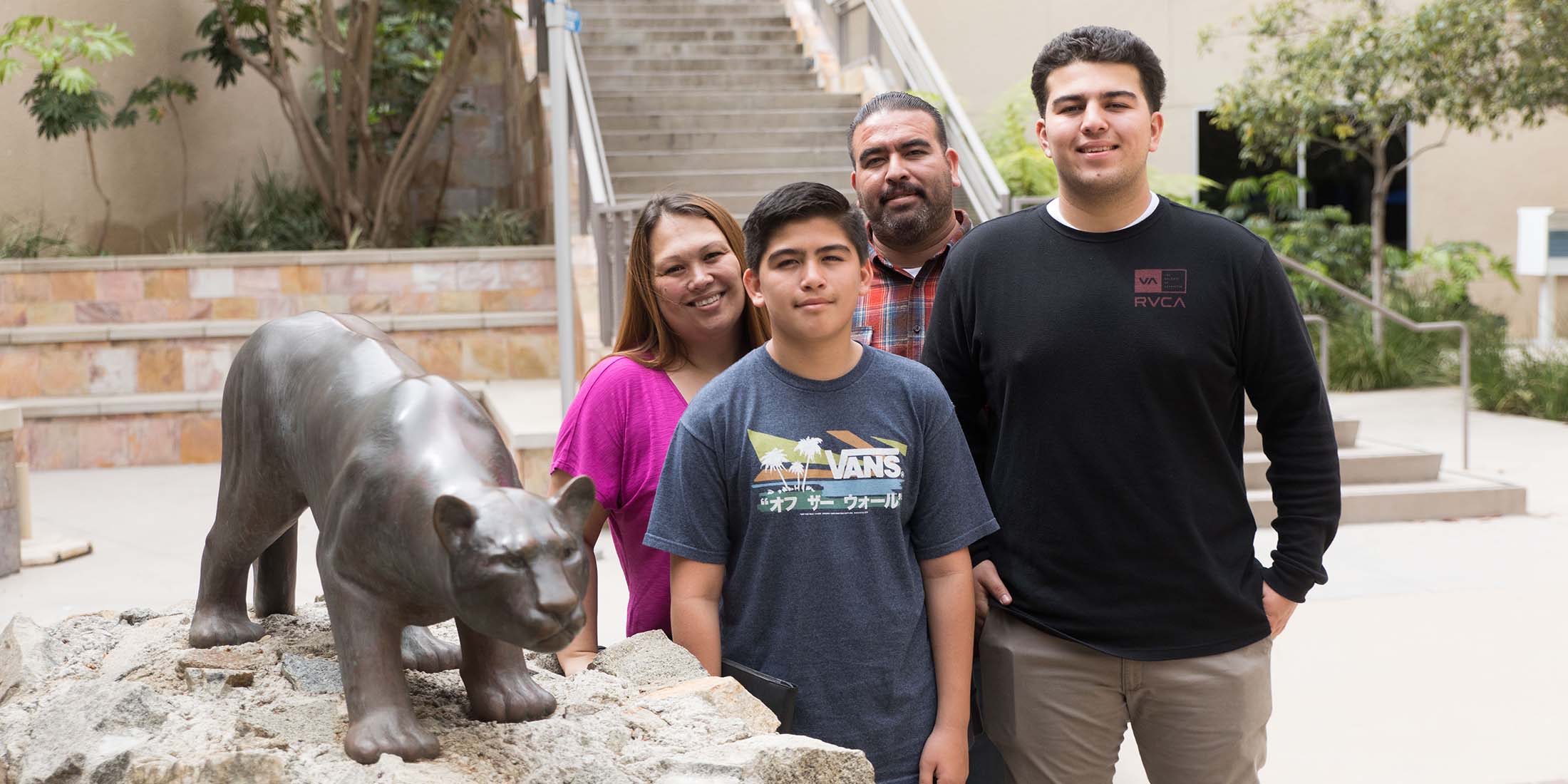 Family at CSUSM