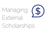 Managing External Scholarships