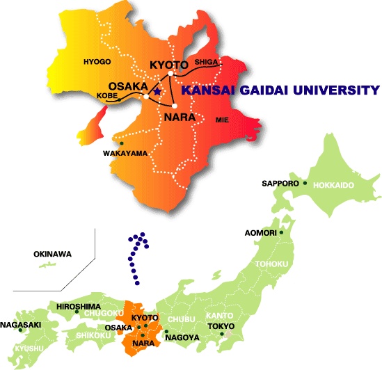 Kansai Map