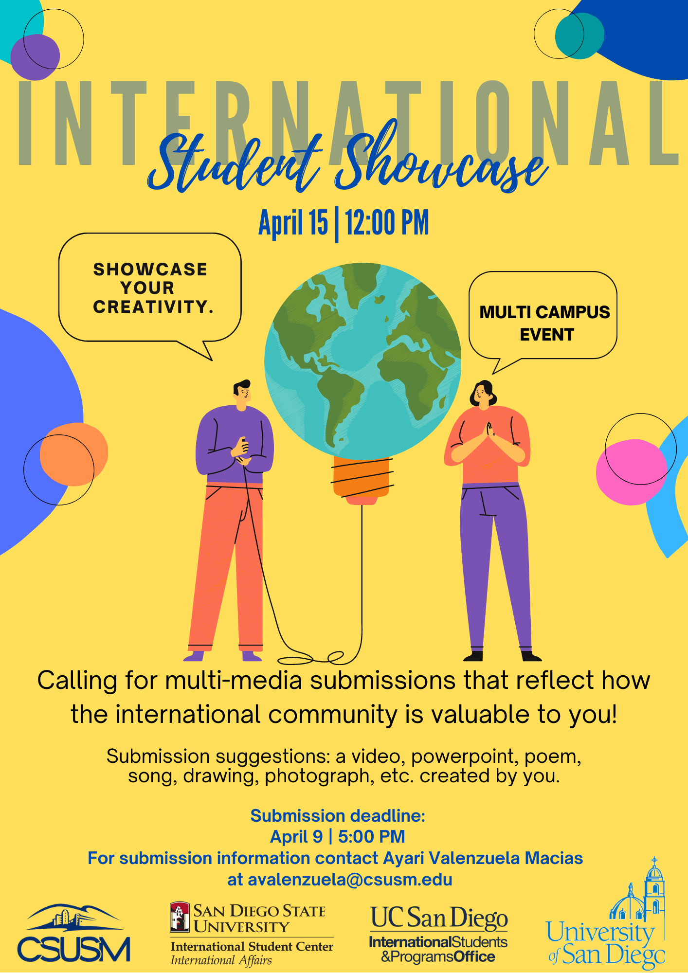 International Student Showcase- Flyer