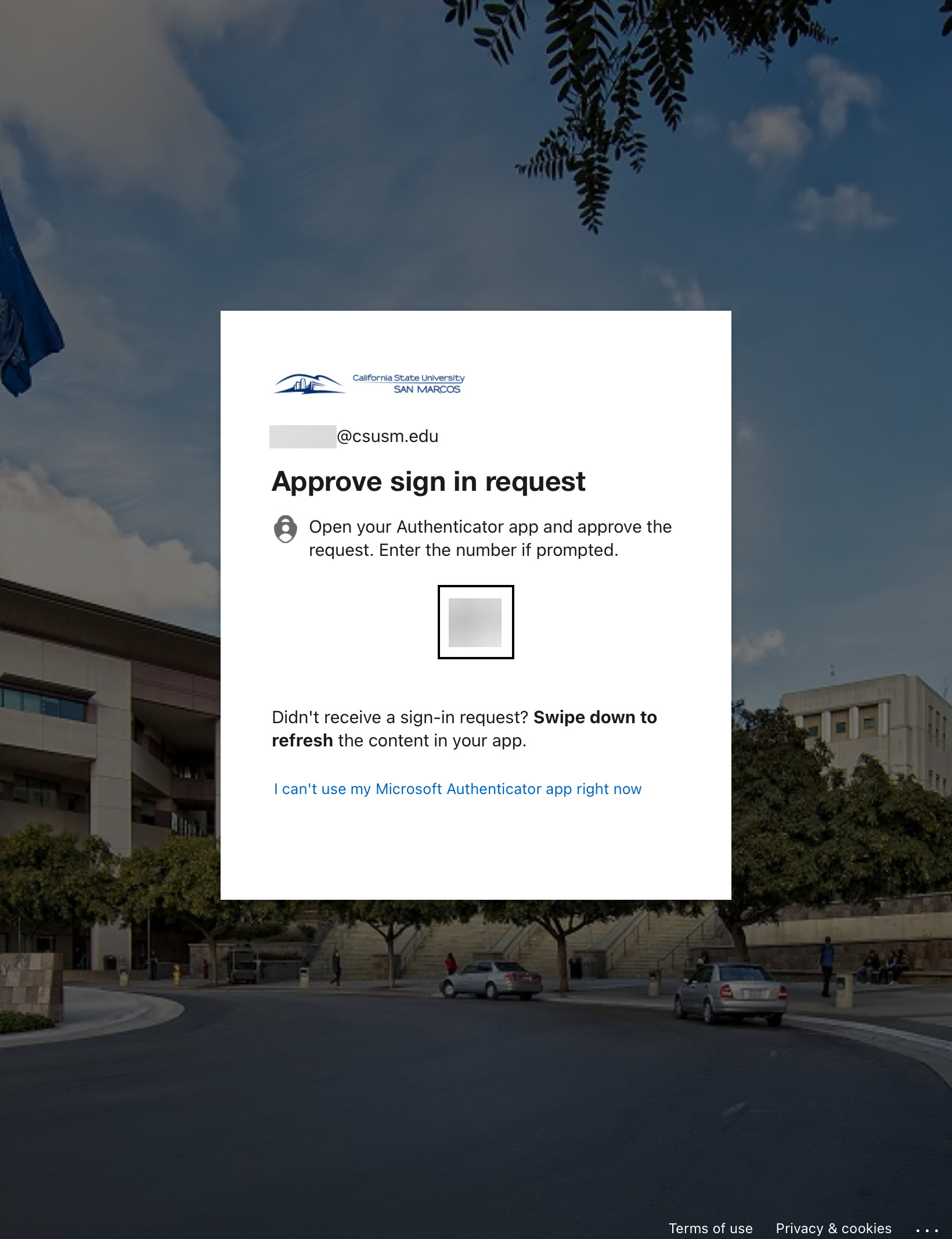 Step 4 MFA Microsoft Authenticator Prompt