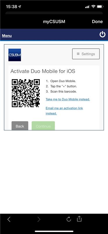 Email Duo Code