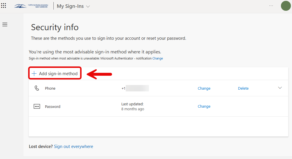 Microsoft Security Info