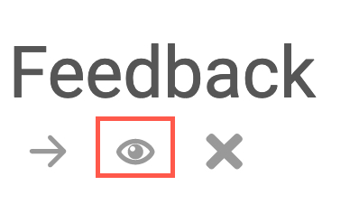 feedback topic content is now visible