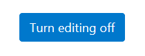 turn editing off button