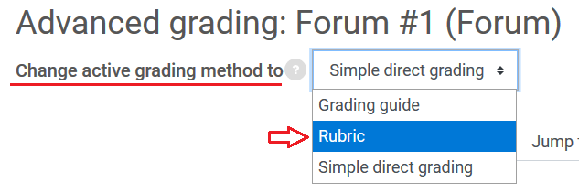 grading method options