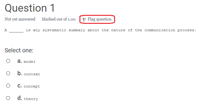 flag question option under question title
