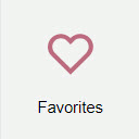 heart 'Favorites' icon