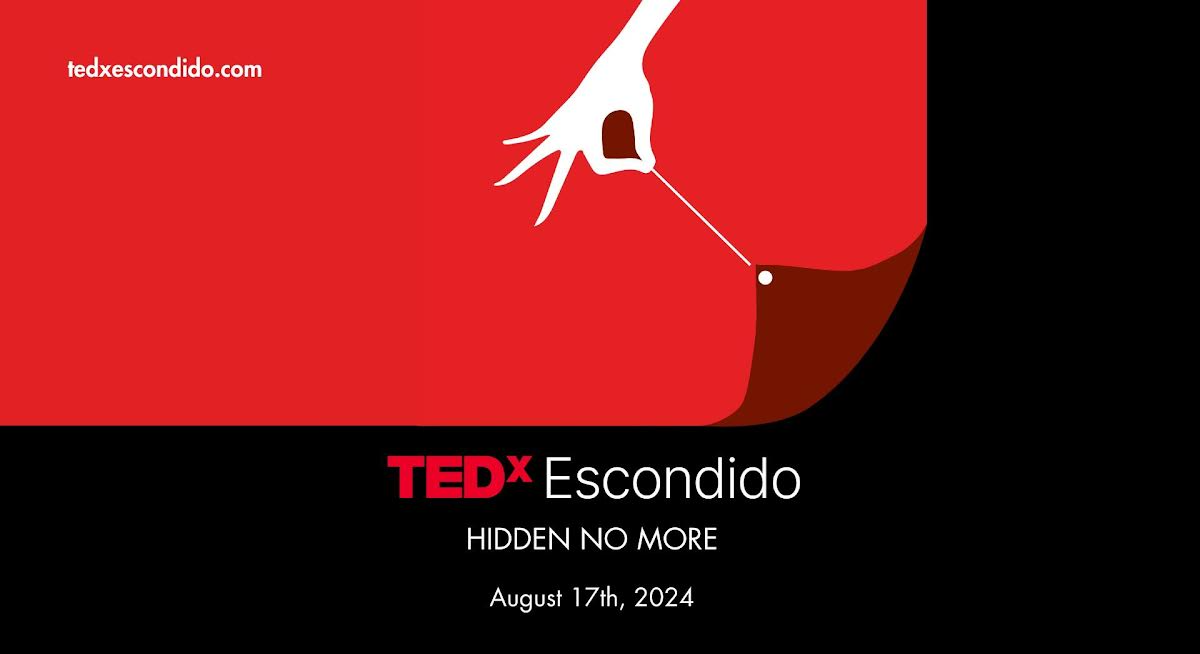 TEDx Escondido: Hidden No More graphic