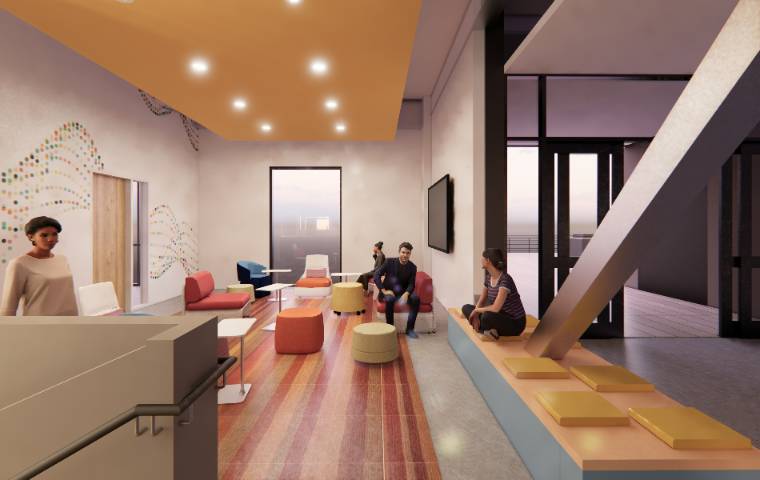 Stair lounge