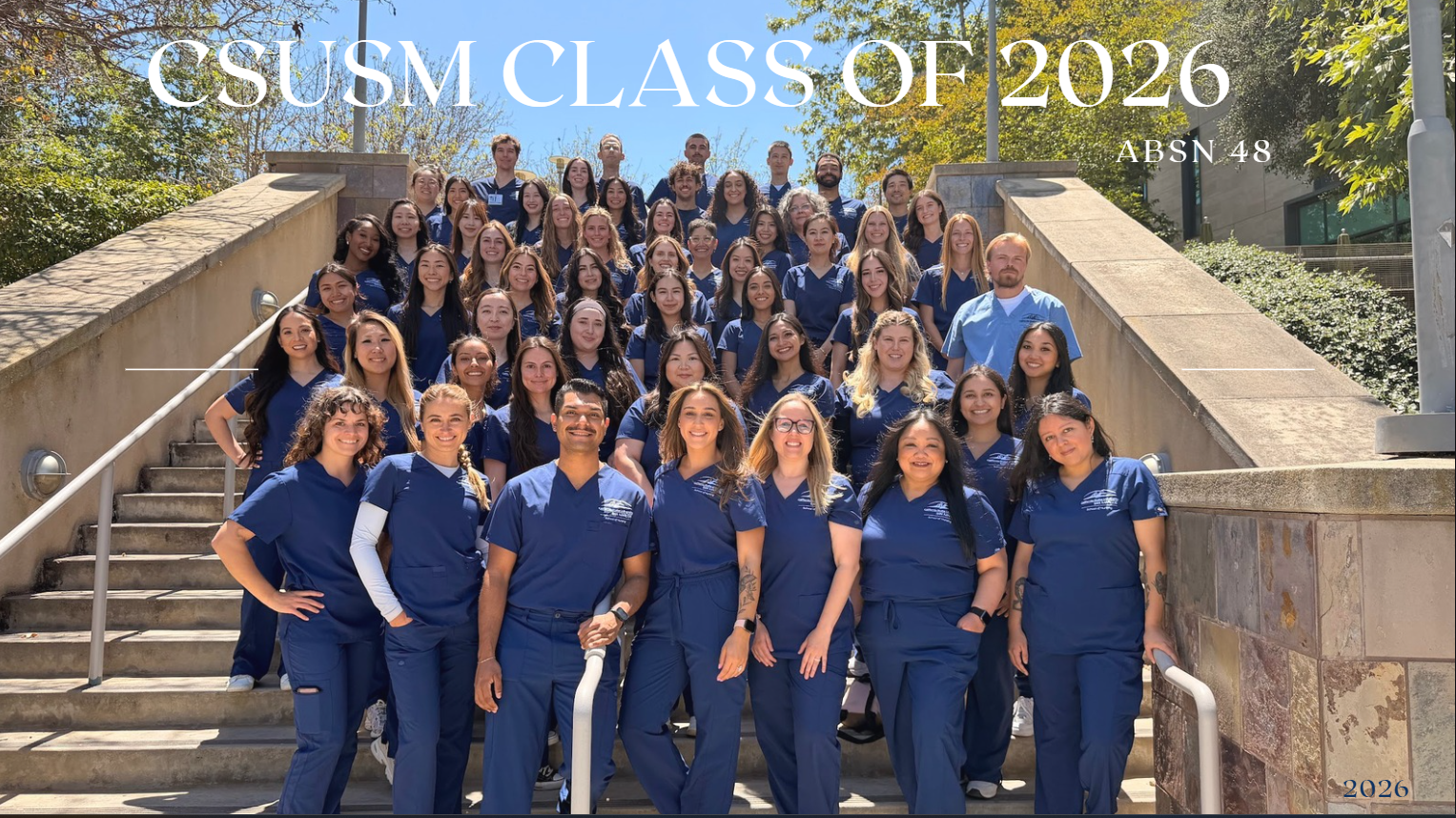 ABSN 48 Graduating Cohort ABSN 48 Graduating Cohort