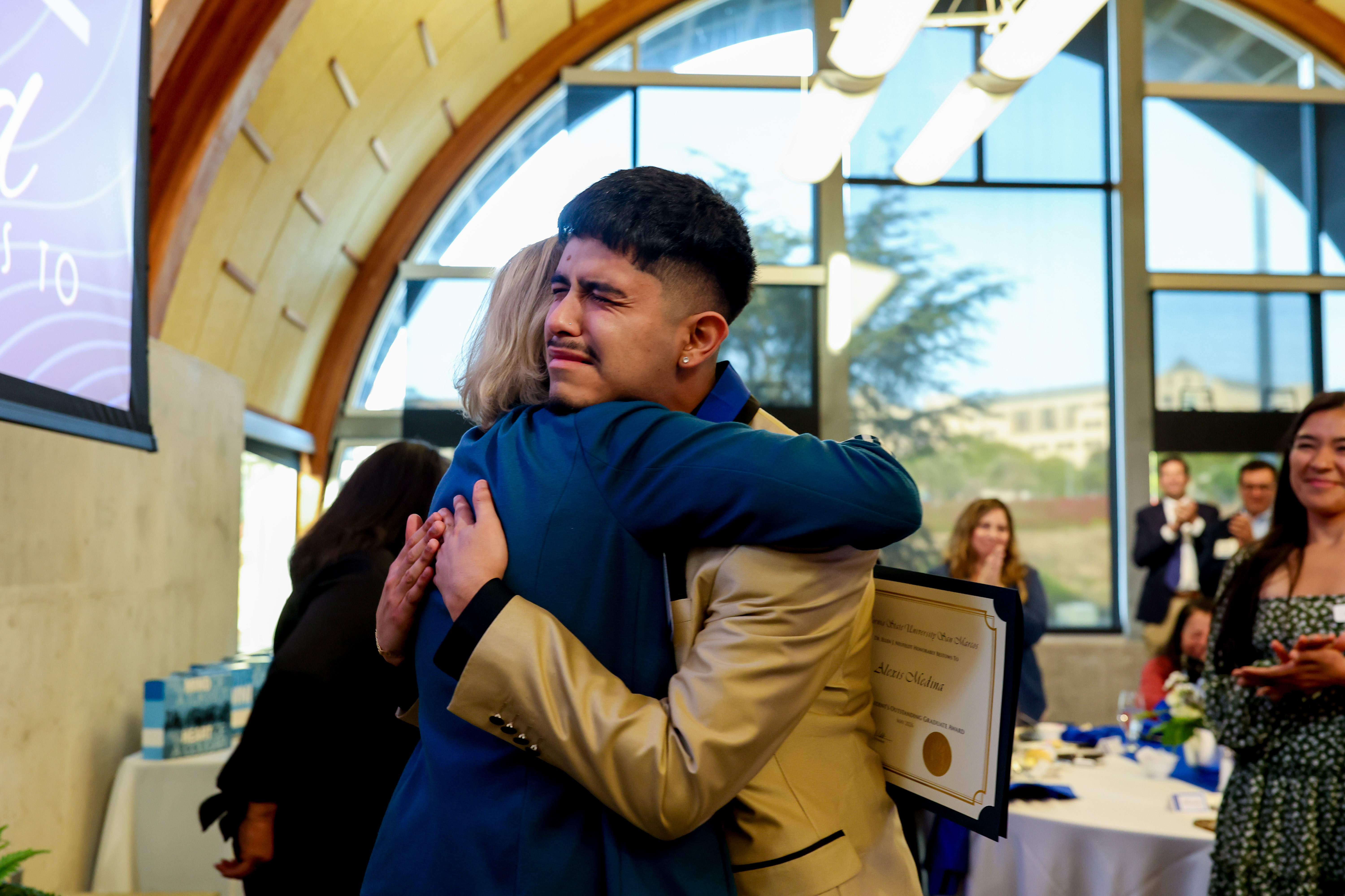 Alexis Medina, President's Outstanding Graduate