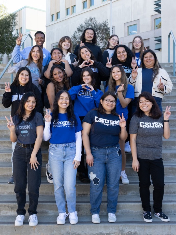 Smiling students
