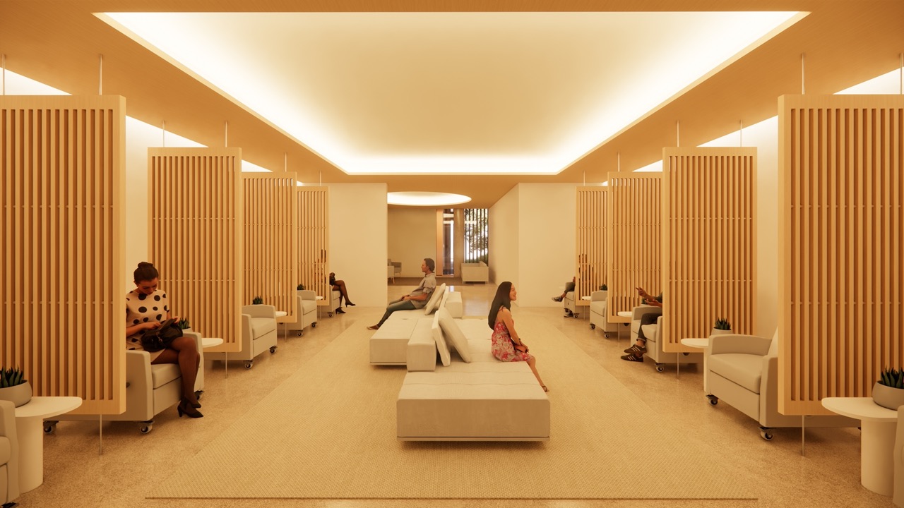 relaxation zone room render