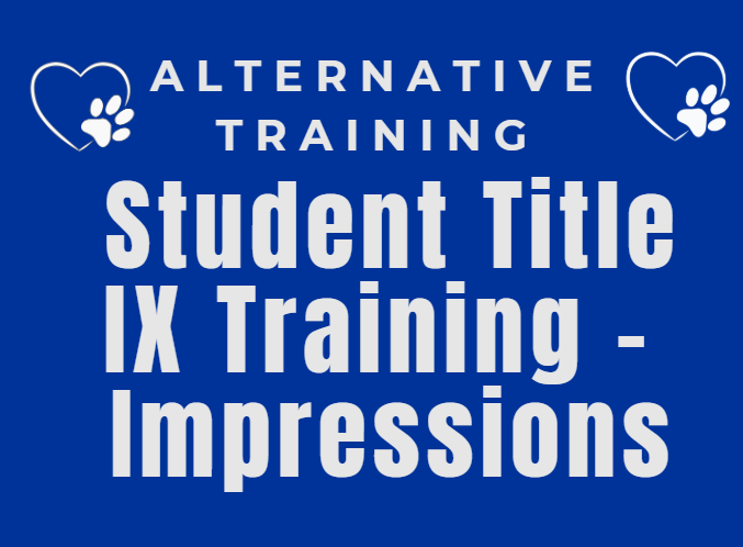 Alternative Training
