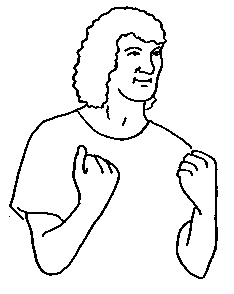 Man stretching