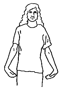 Man stretching