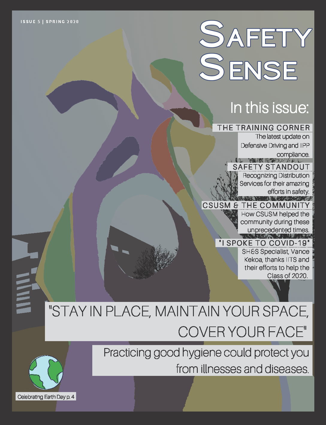 Safety Sense Newsletter Spring 2020 Cover