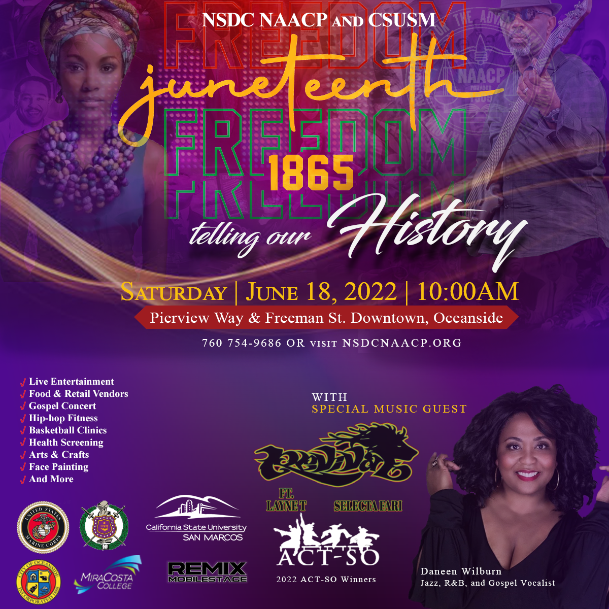 NAACP Juneteenth Celebration Flyer