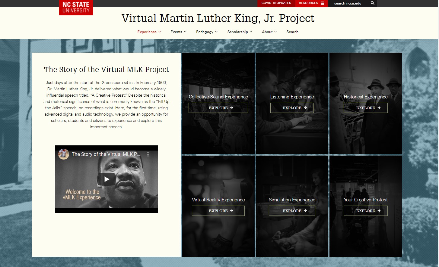 Virtual MLK Project